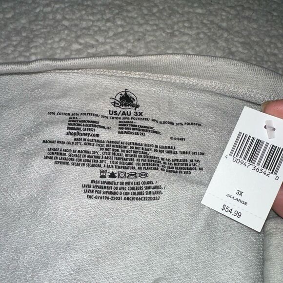 Disney Parks Women’s Gray Embroidered Romper Size 3XL NWT - Picture 6 of 9